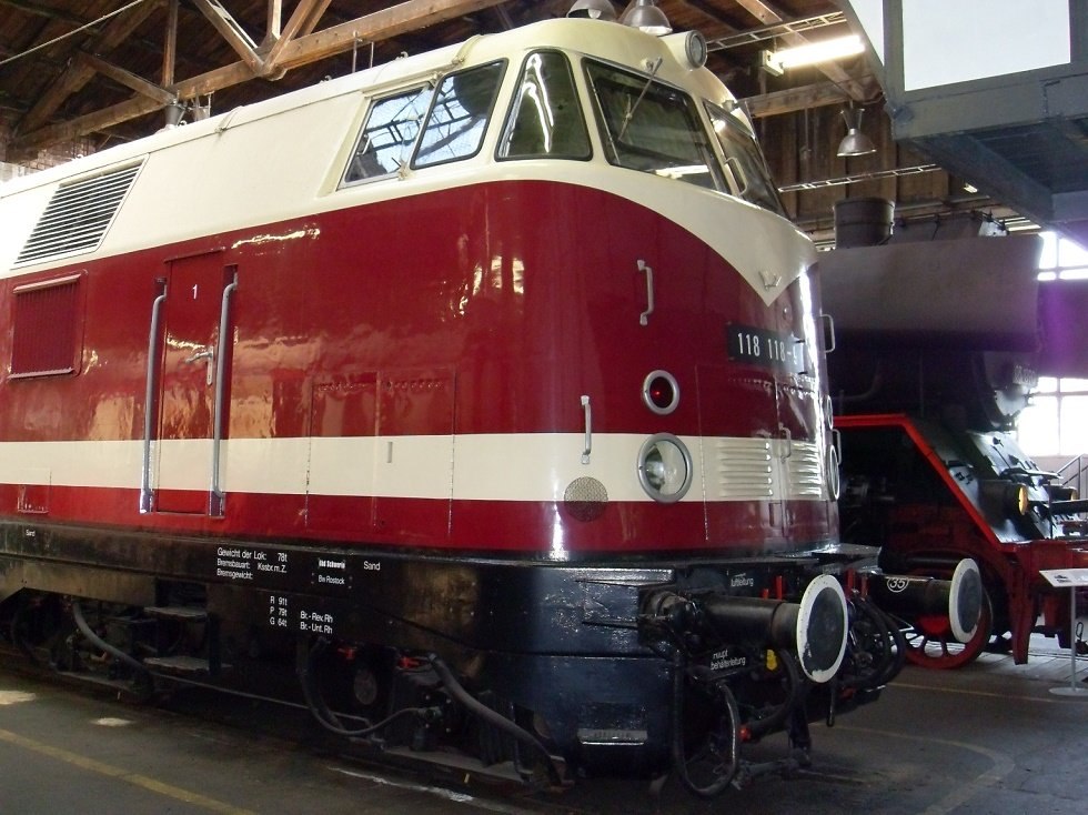 Diesellokomotive 118, © MEF, Klaus-Dieter Voß